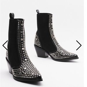 Brand new studded boots